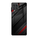 Modern Abstract Samsung Galaxy F62 Glass Back Cover Online
