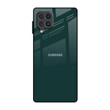 Olive Samsung Galaxy F62 Glass Back Cover Online