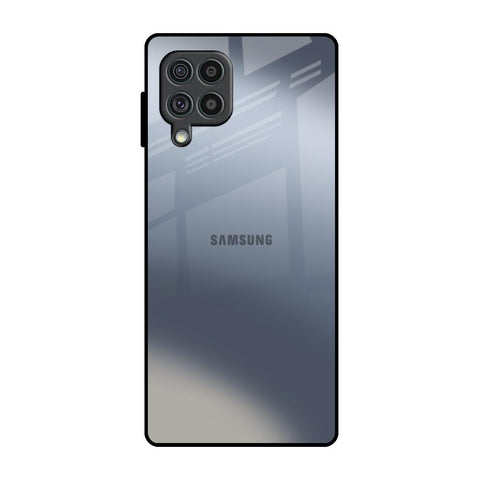 Space Grey Gradient Samsung Galaxy F62 Glass Back Cover Online