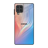 Mystic Aurora Samsung Galaxy F62 Glass Back Cover Online