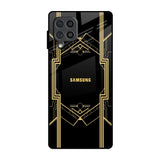 Sacred Logo Samsung Galaxy F62 Glass Back Cover Online