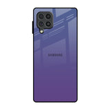 Indigo Pastel Samsung Galaxy F62 Glass Back Cover Online