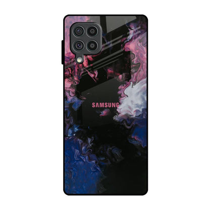 Smudge Brush Samsung Galaxy F62 Glass Back Cover Online