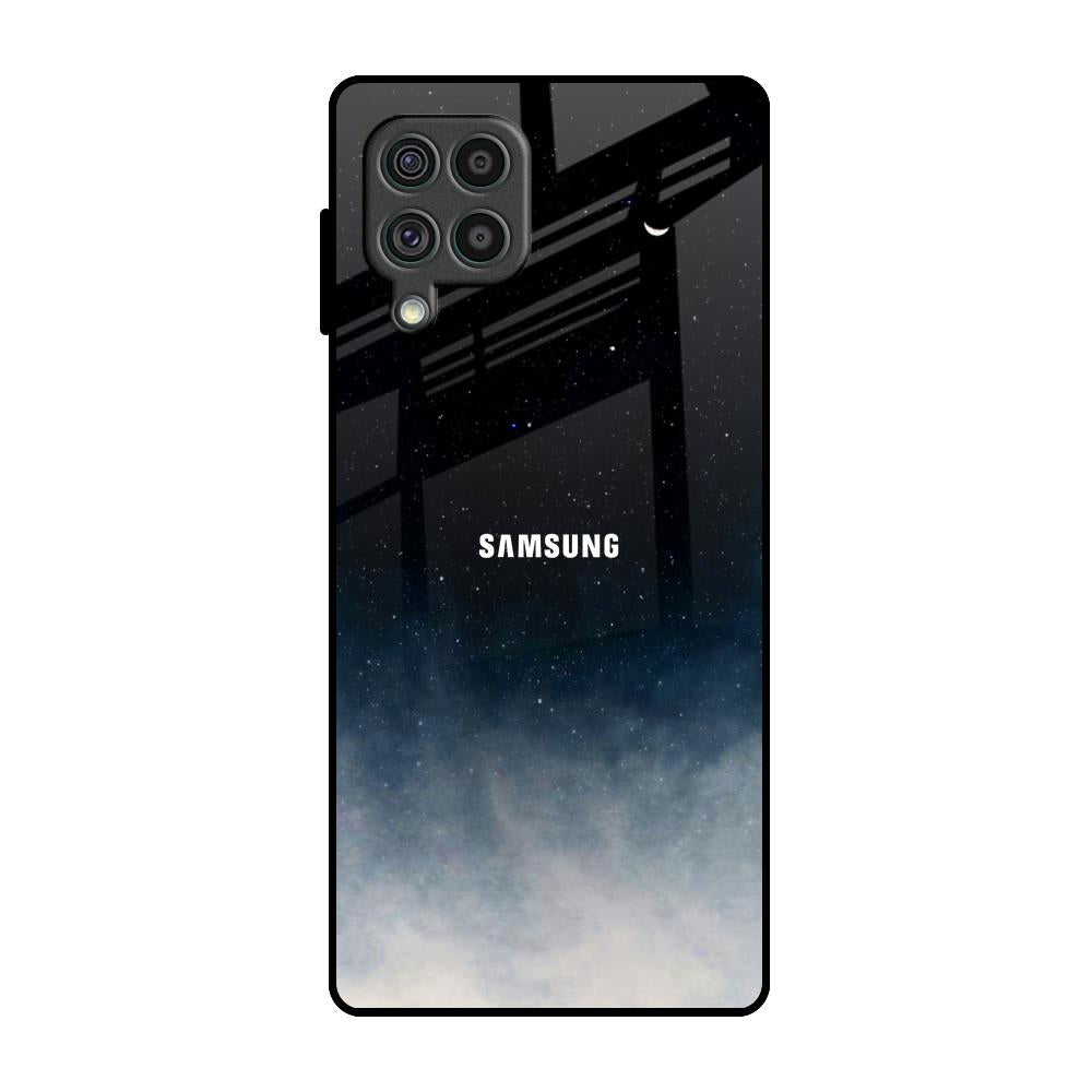 Aesthetic Sky Samsung Galaxy F62 Glass Back Cover Online