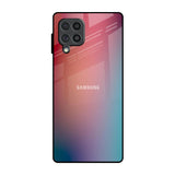 Dusty Multi Gradient Samsung Galaxy F62 Glass Back Cover Online