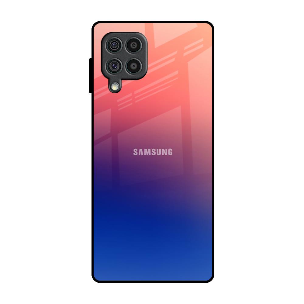 Dual Magical Tone Samsung Galaxy F62 Glass Back Cover Online
