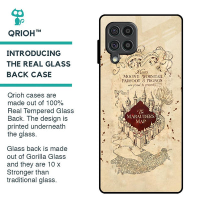 Magical Map Glass Case for Samsung Galaxy F62