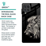 Brave Lion Glass Case for Samsung Galaxy F62