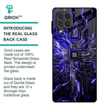 Techno Color Pattern Glass Case For Samsung Galaxy F62