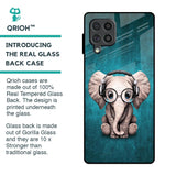 Adorable Baby Elephant Glass Case For Samsung Galaxy F62