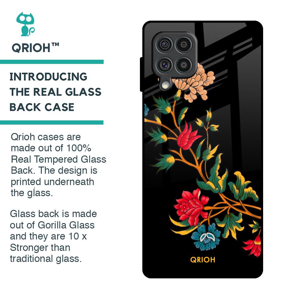 Dazzling Art Glass Case for Samsung Galaxy F62