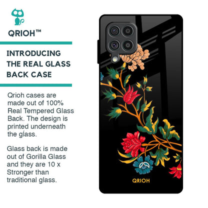 Dazzling Art Glass Case for Samsung Galaxy F62