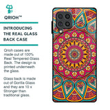 Elegant Mandala Glass Case for Samsung Galaxy F62