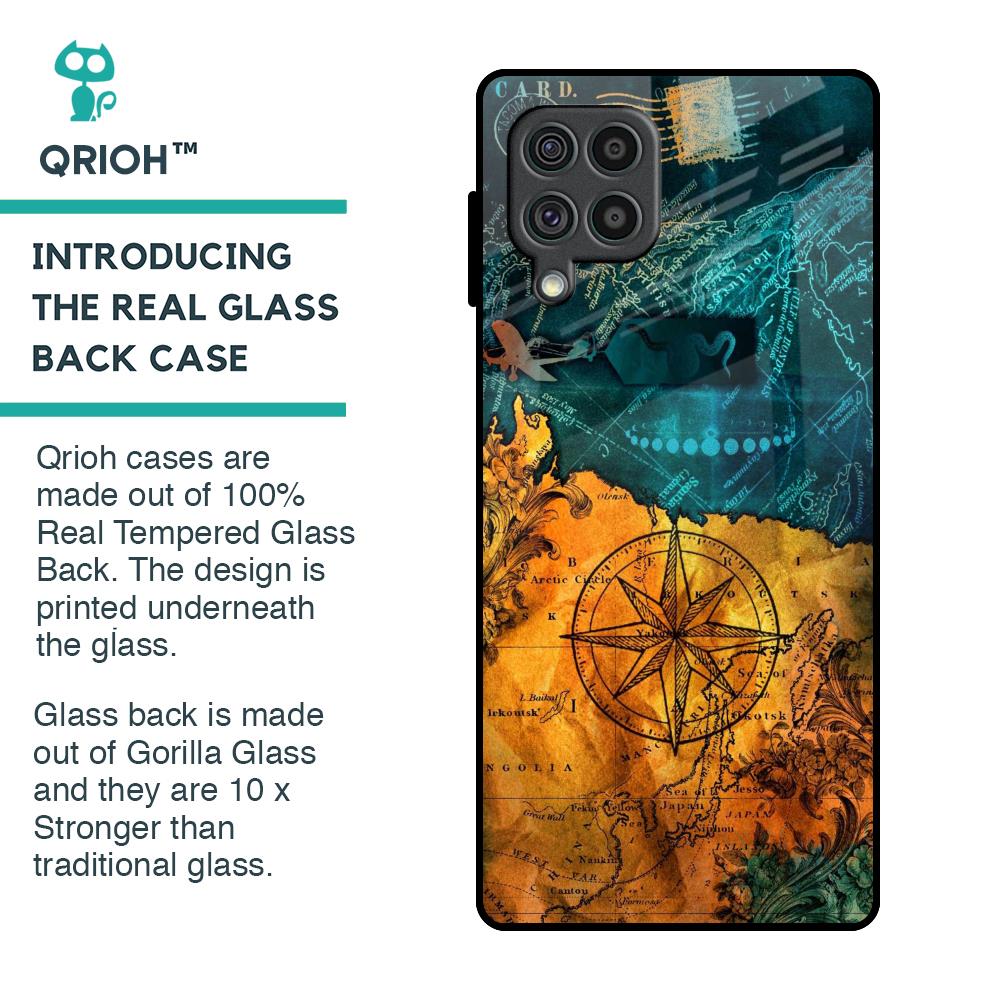 Architecture Map Glass Case for Samsung Galaxy F62