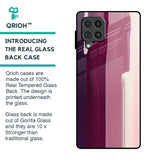 Brush Stroke Art Glass Case for Samsung Galaxy F62