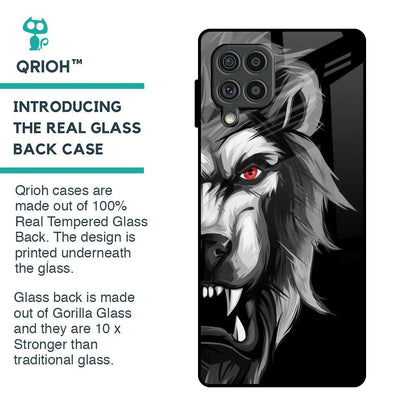 Wild Lion Glass Case for Samsung Galaxy F62