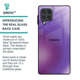 Ultraviolet Gradient Glass Case for Samsung Galaxy F62