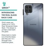 Space Grey Gradient Glass Case for Samsung Galaxy F62