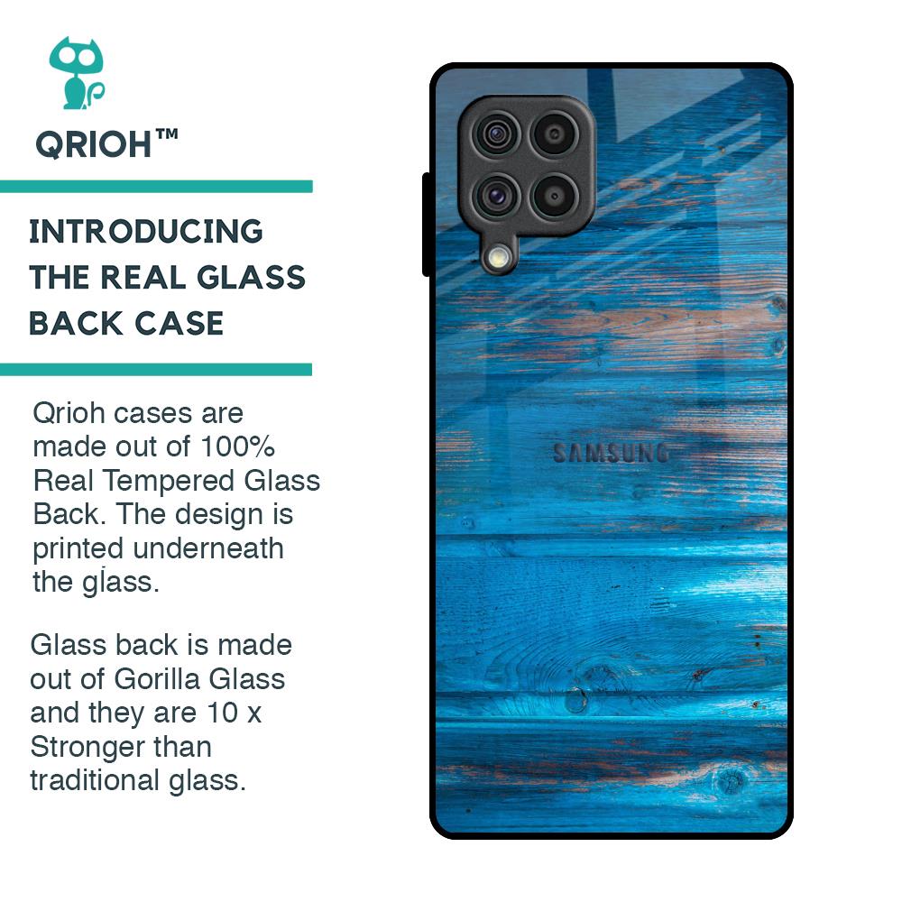 Patina Finish Glass case for Samsung Galaxy F62