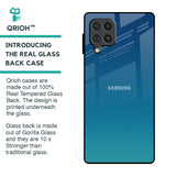 Celestial Blue Glass Case For Samsung Galaxy F62