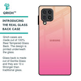 Pastel Pink Gradient Glass Case For Samsung Galaxy F62