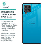 Blue Aqua Glass Case for Samsung Galaxy F62