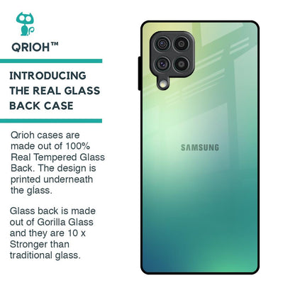 Dusty Green Glass Case for Samsung Galaxy F62