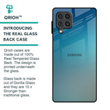 Sea Theme Gradient Glass Case for Samsung Galaxy F62