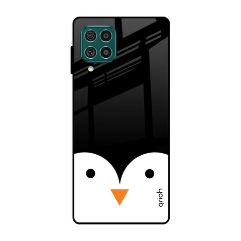 Cute Penguin Samsung Galaxy F62 Glass Cases & Covers Online