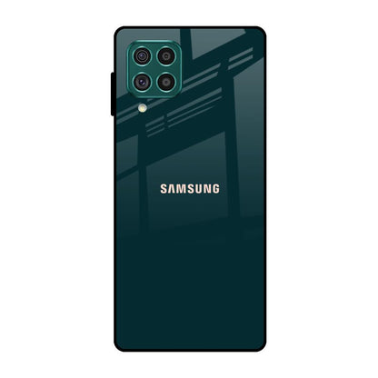 Hunter Green Samsung Galaxy F62 Glass Cases & Covers Online