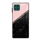 Marble Texture Pink Samsung Galaxy F62 Glass Cases & Covers Online