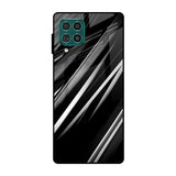 Black & Grey Gradient Samsung Galaxy F62 Glass Cases & Covers Online