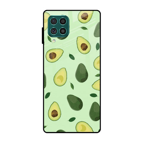 Pears Green Samsung Galaxy F62 Glass Cases & Covers Online