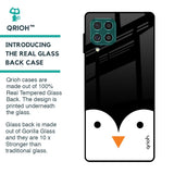 Cute Penguin Glass Case for Samsung Galaxy F62