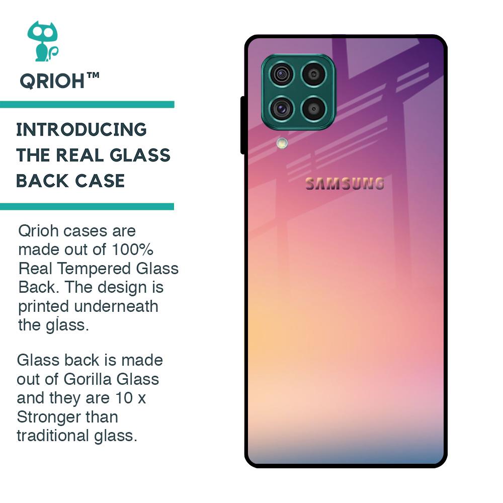 Lavender Purple Glass case for Samsung Galaxy F62