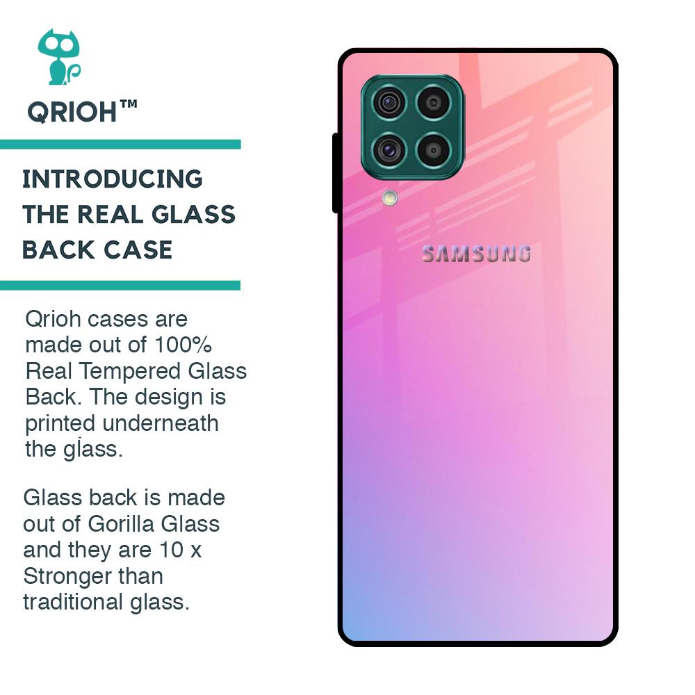 Dusky Iris Glass case for Samsung Galaxy F62