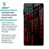 Let's Decode Glass Case For Samsung Galaxy F62