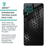 Dark Abstract Pattern Glass Case For Samsung Galaxy F62