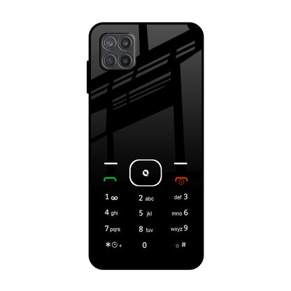 Classic Keypad Pattern Samsung Galaxy A12 Glass Back Cover Online