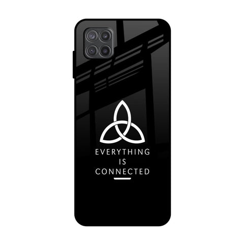 Everything Is Connected Samsung Galaxy A12 Glass Back Cover Online