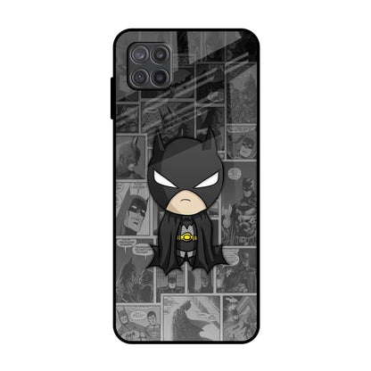 Cartoon Art Samsung Galaxy A12 Glass Back Cover Online