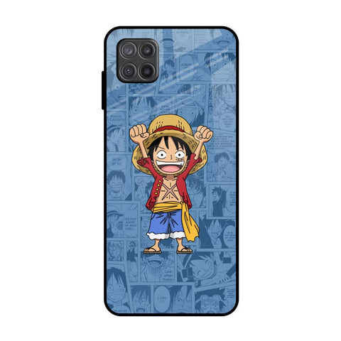 Chubby Anime Samsung Galaxy A12 Glass Back Cover Online
