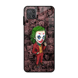 Joker Cartoon Samsung Galaxy A12 Glass Back Cover Online
