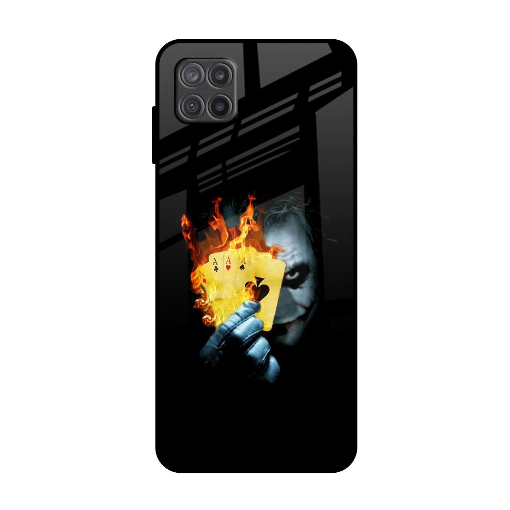AAA Joker Samsung Galaxy A12 Glass Back Cover Online
