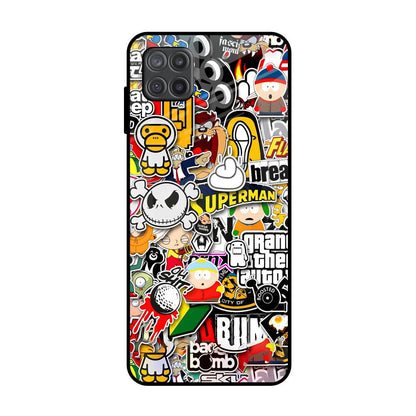 Boosted Samsung Galaxy A12 Glass Back Cover Online