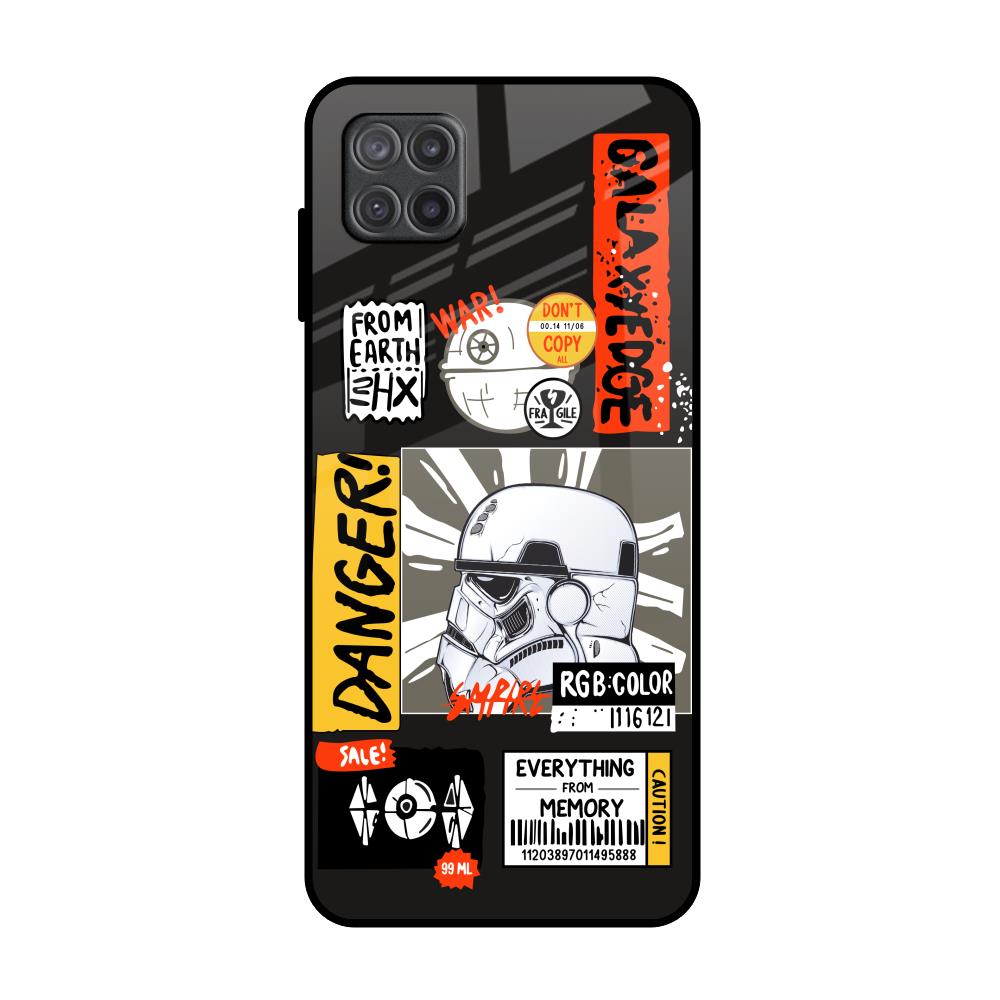 Galaxy Edge Samsung Galaxy A12 Glass Back Cover Online
