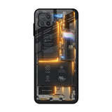 Glow Up Skeleton Samsung Galaxy A12 Glass Back Cover Online