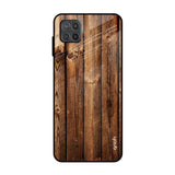 Timber Printed Samsung Galaxy A12 Glass Back Cover Online