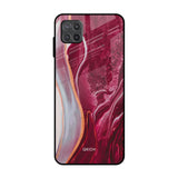 Crimson Ruby Samsung Galaxy A12 Glass Back Cover Online