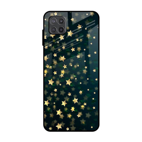 Dazzling Stars Samsung Galaxy A12 Glass Back Cover Online